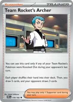 Team Rocket's Archer #170, Standard