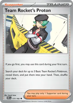 Team Rocket's Proton #177, Standard