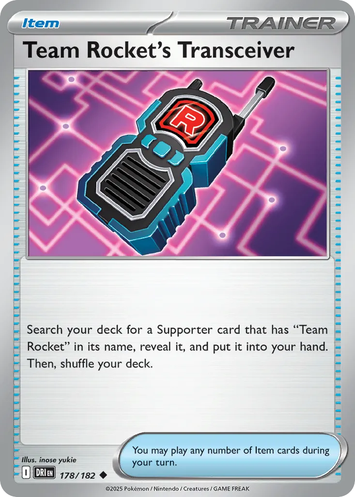 Team Rocket's Transceiver #178, Destined Rivals