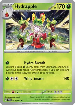 Hydrapple #18, Reverse Holo