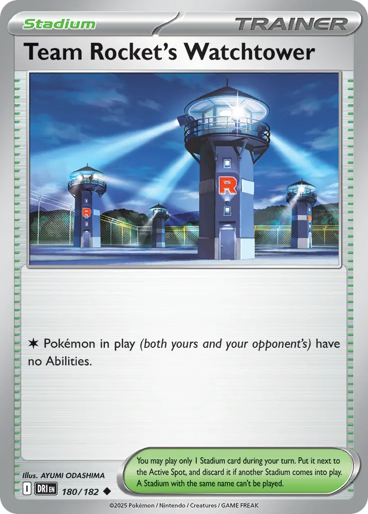 Team Rocket's Watchtower #180, Destined Rivals