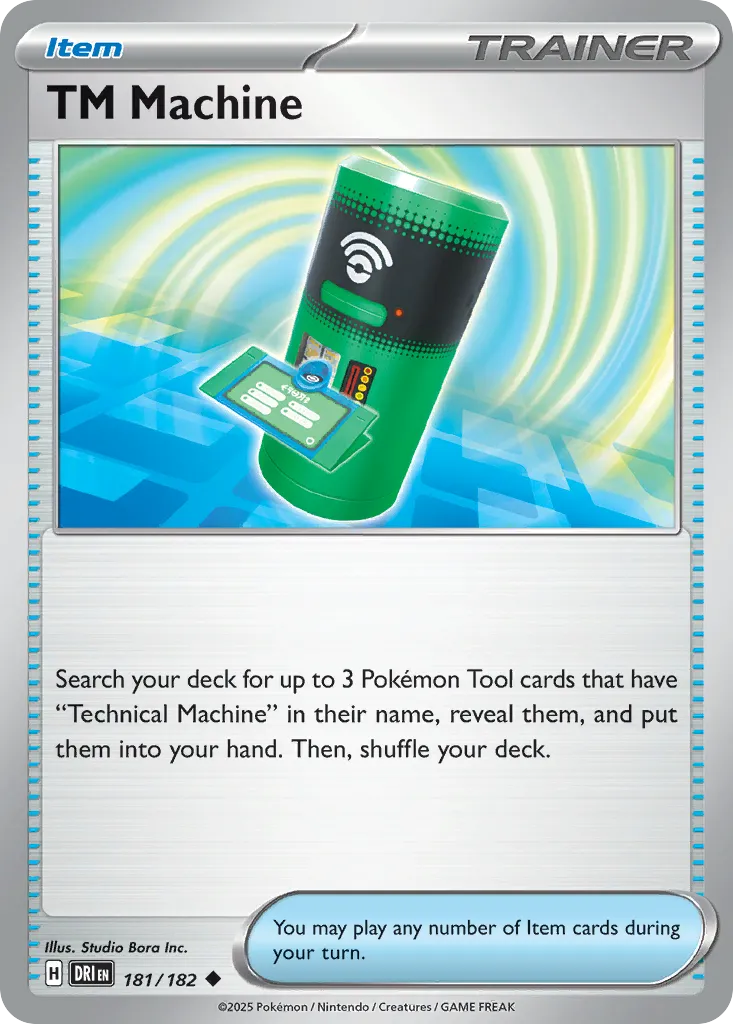 TM Machine #181, Destined Rivals Reverse Holo