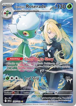 Cynthia's Roserade #184, Standard