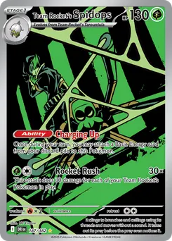 Team Rocket's Spidops #187, Standard