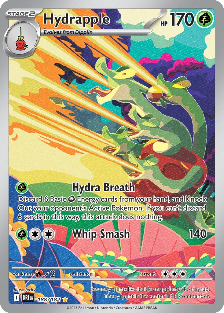Hydrapple #188, Destined Rivals
