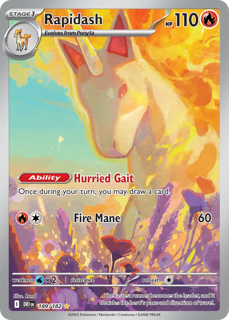 Rapidash #189, Destined Rivals