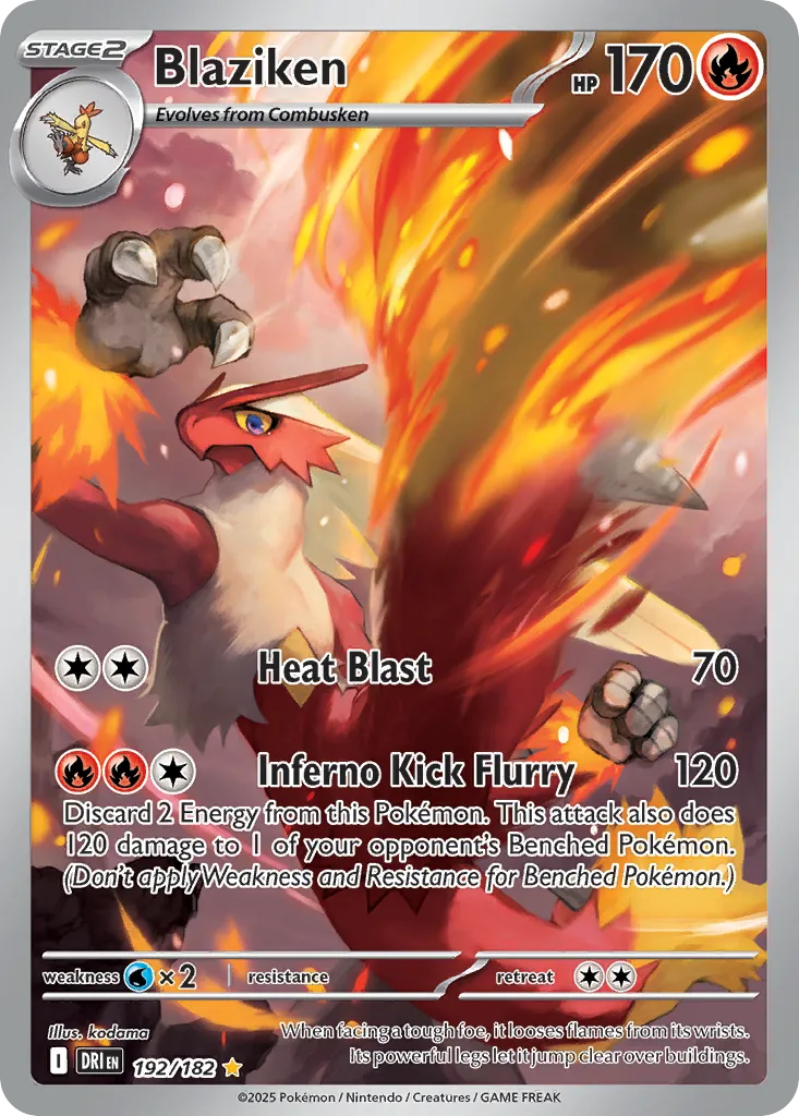 Blaziken #192, Destined Rivals