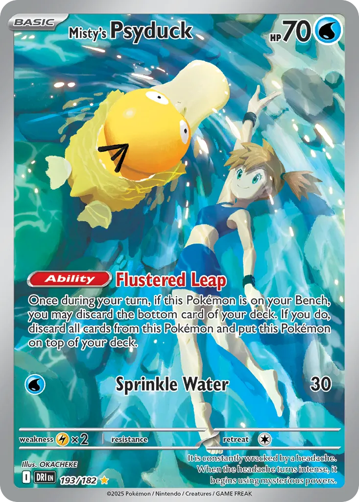Misty's Psyduck #193, Destined Rivals
