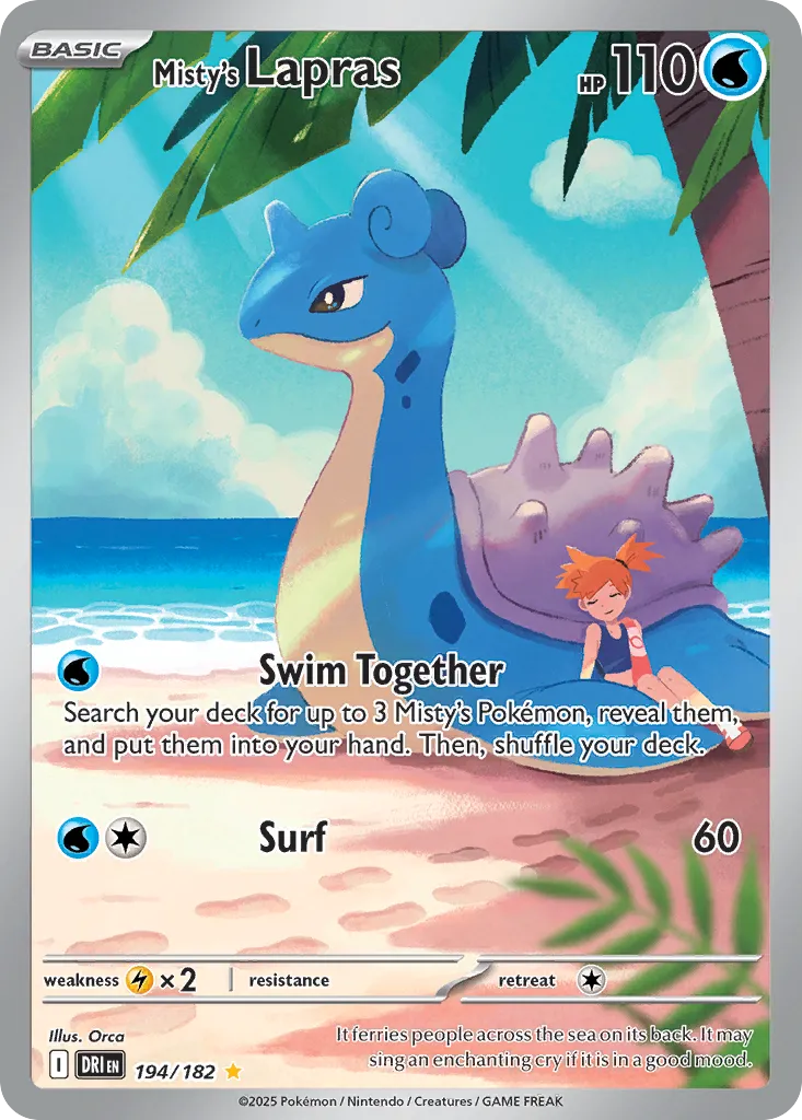 Misty's Lapras #194, Destined Rivals