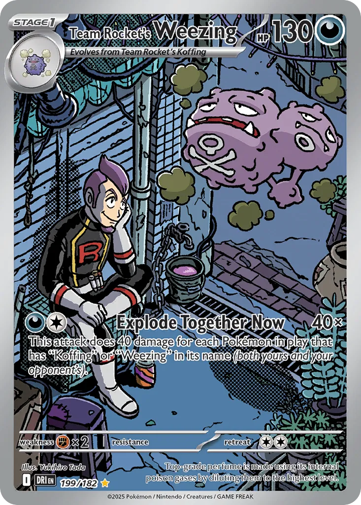 Team Rocket's Weezing #199, Destined Rivals