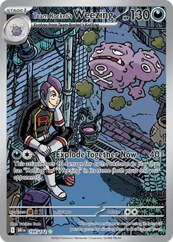 Team Rocket's Weezing #199, Standard
