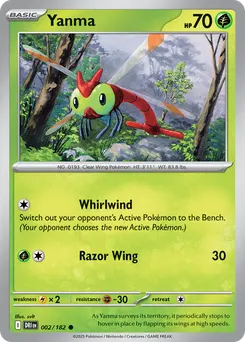 Yanma #2, Reverse Holo