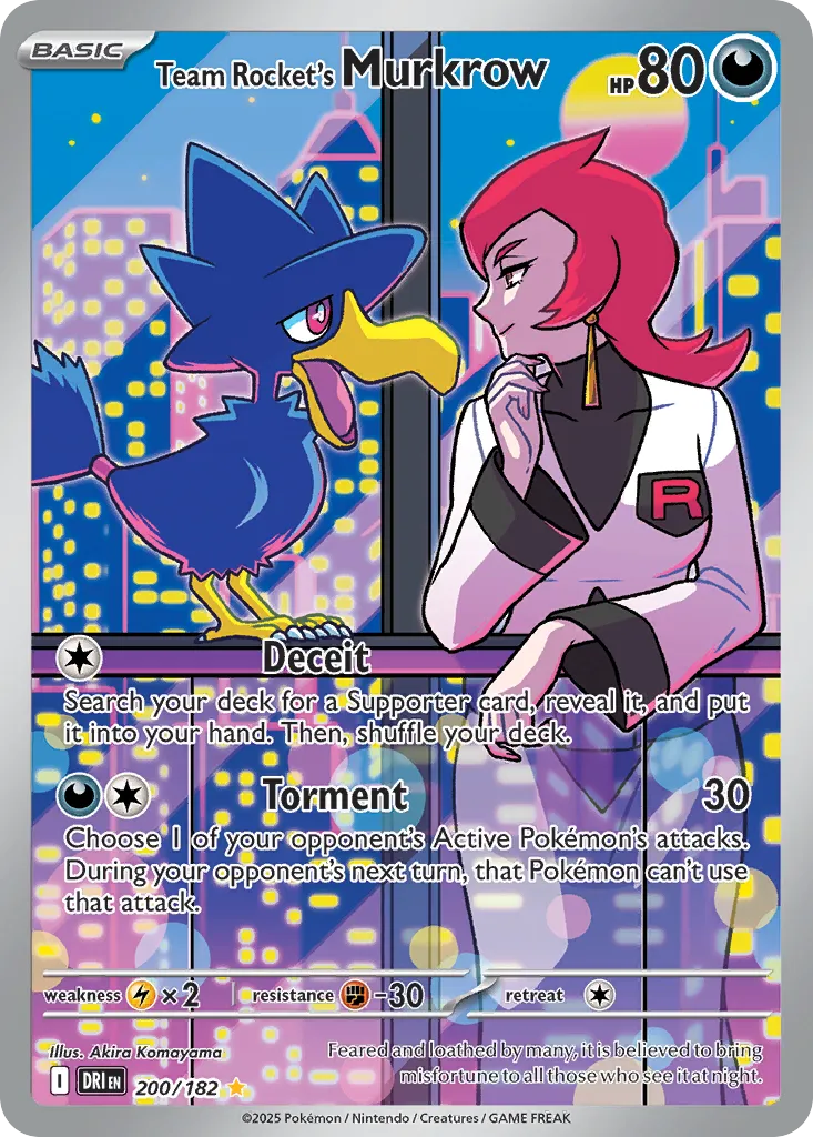 Team Rocket's Murkrow #200, Destined Rivals