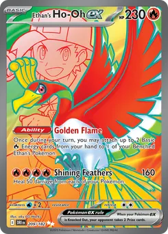 Ethan's Ho-Oh ex #209, Standard