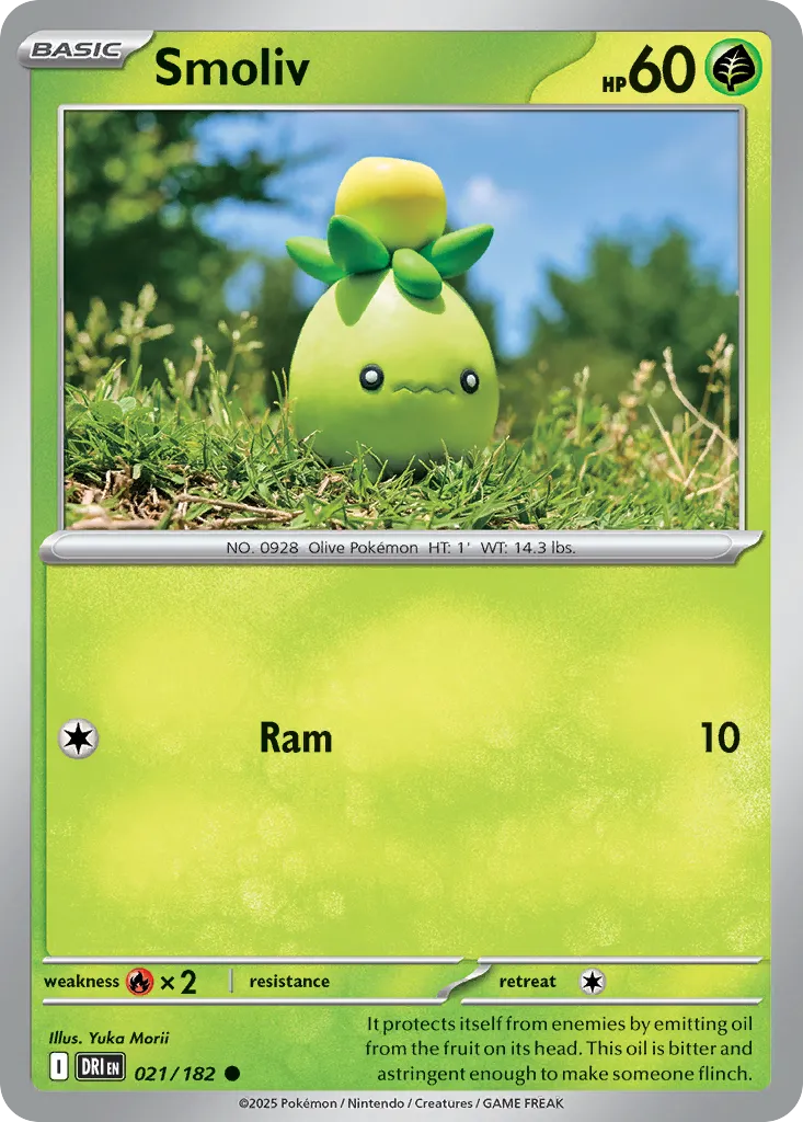 Smoliv #21, Destined Rivals Reverse Holo