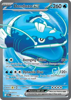 Dondozo ex #211, Standard