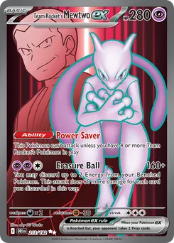Team Rocket's Mewtwo ex #213, Standard