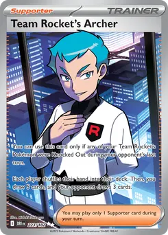 Team Rocket's Archer #223, Standard