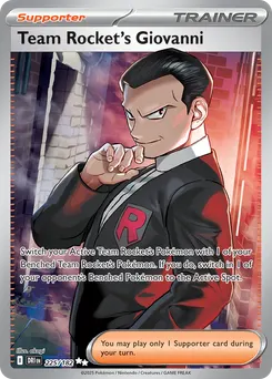 Team Rocket's Giovanni #225, Standard