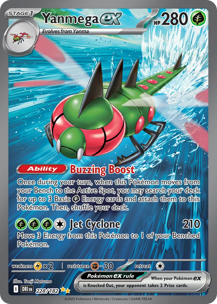 Yanmega ex #228, Destined Rivals