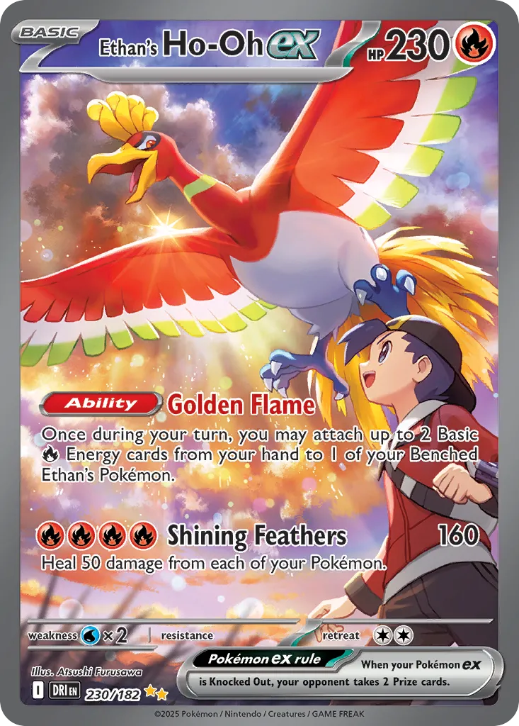 Ethan's Ho-Oh ex #230, Destined Rivals