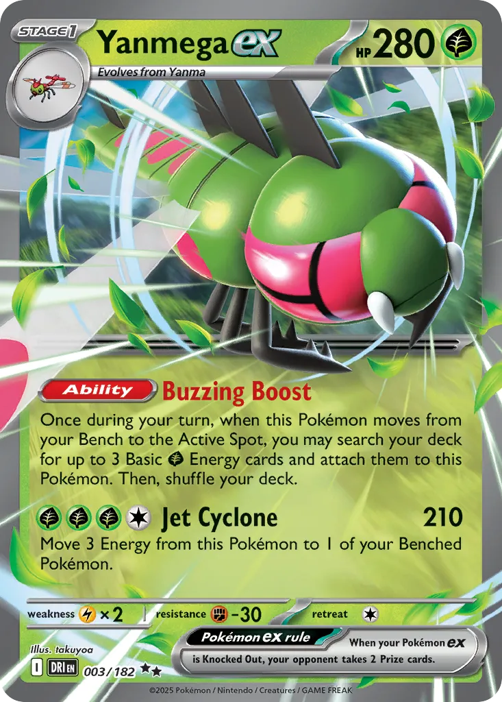 Yanmega ex #3, Destined Rivals