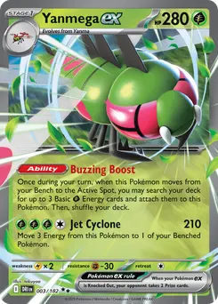 Yanmega ex #3, Standard