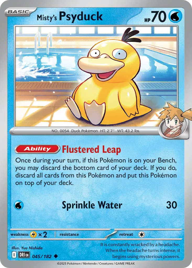 Misty's Psyduck #45, Destined Rivals
