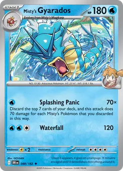 Misty's Gyarados #49, Build & Battle Box