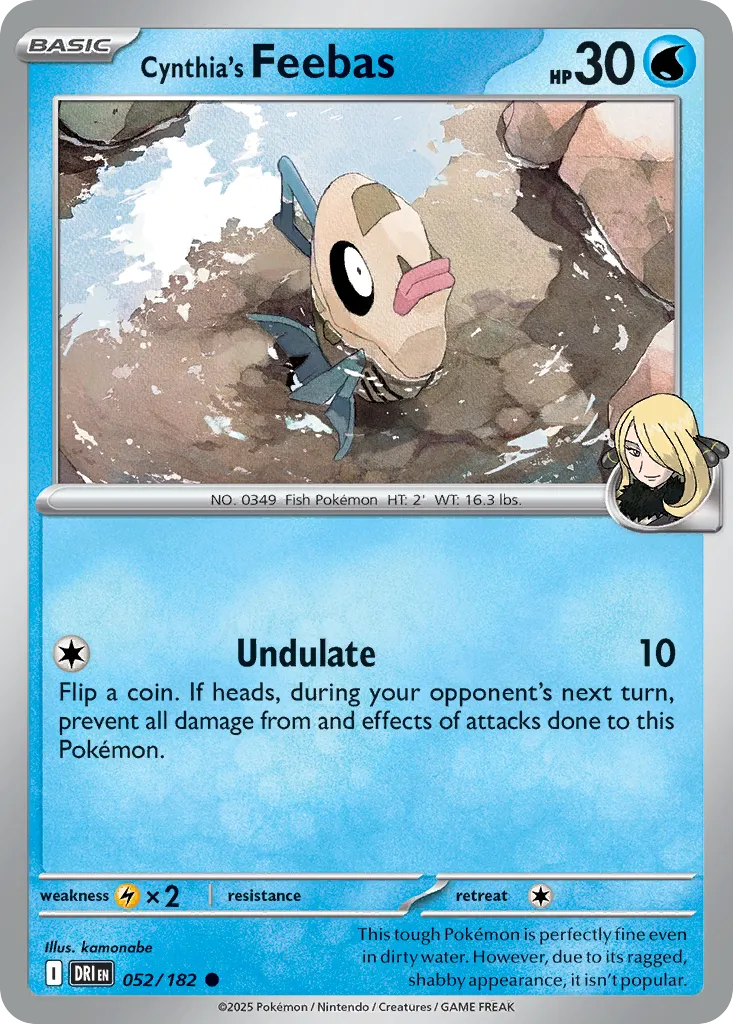 Cynthia's Feebas #52, Destined Rivals