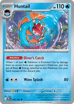 Huntail #55, Reverse Holo