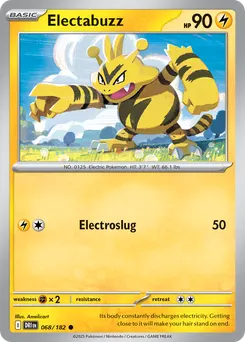 Electabuzz #68, Reverse Holo