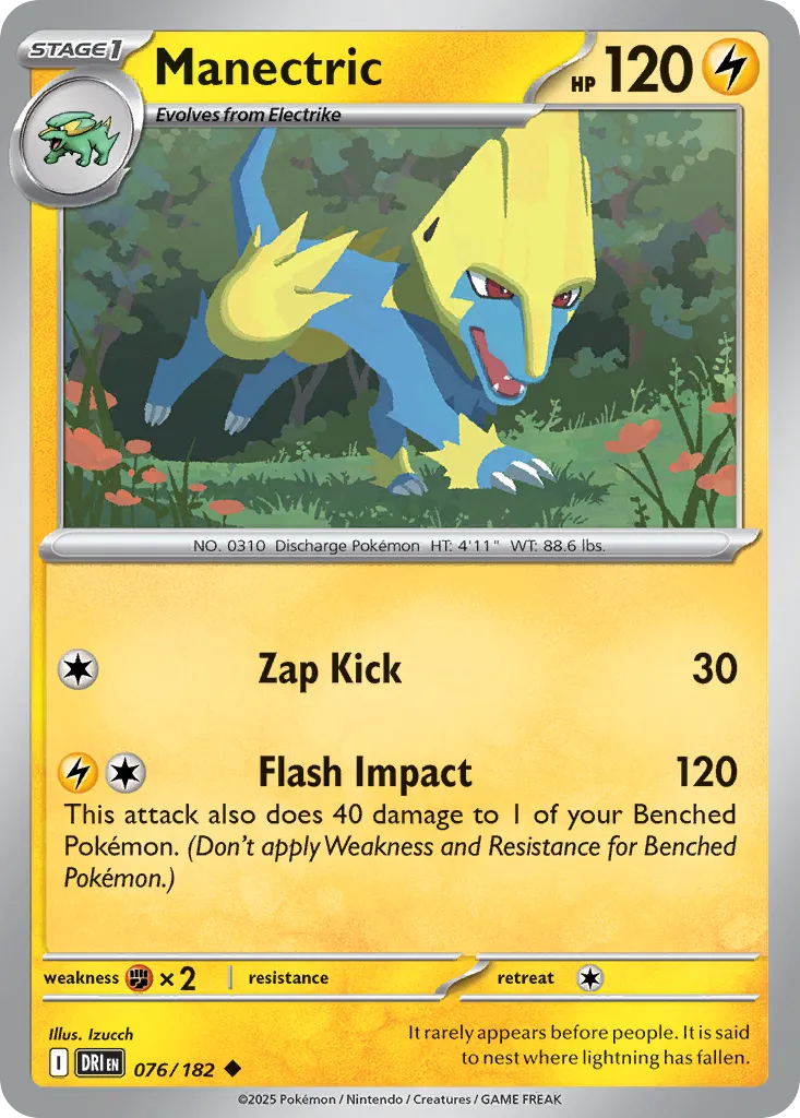 Manectric #76, Destined Rivals