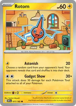 Rotom #77, Reverse Holo