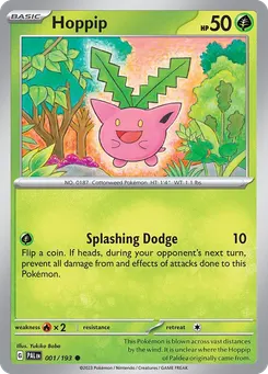 Hoppip #1, Reverse Holo