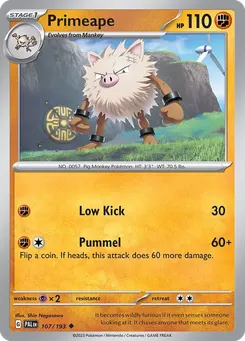 Primeape #107, Annihilape EX Box