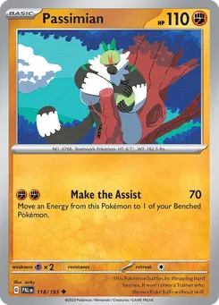 Passimian #118, Reverse Holo