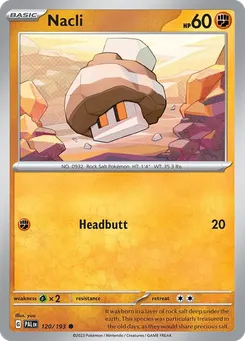 Nacli #120, Reverse Holo