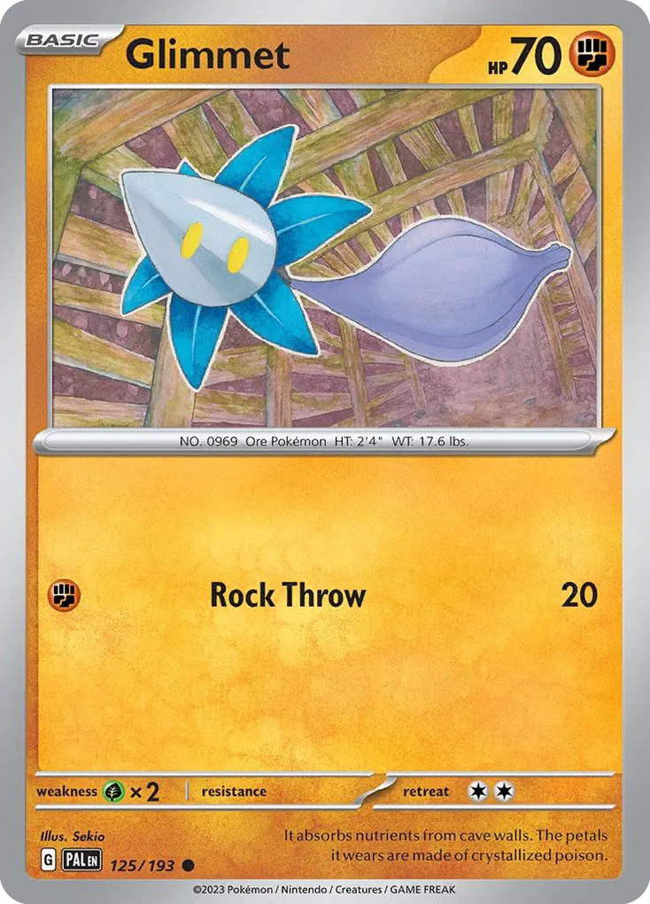 Glimmet #125, Paldea Evolved