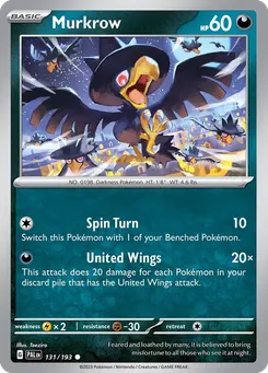 Murkrow #131, Reverse Holo