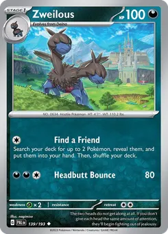 Zweilous #139, Reverse Holo