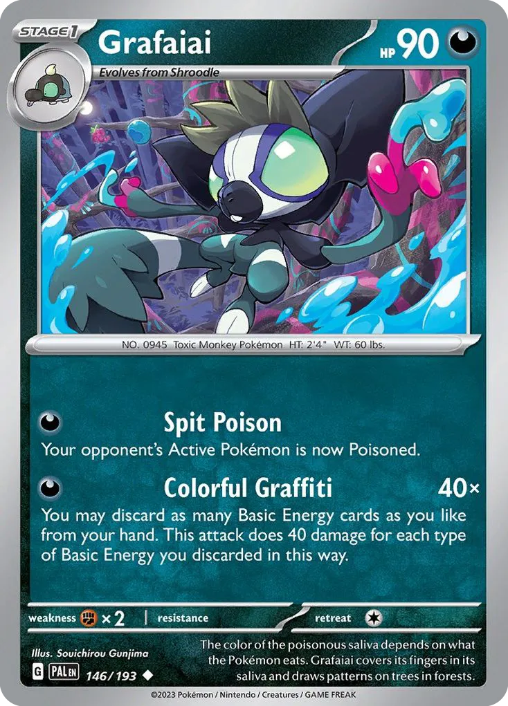 Grafaiai #146, Paldea Evolved