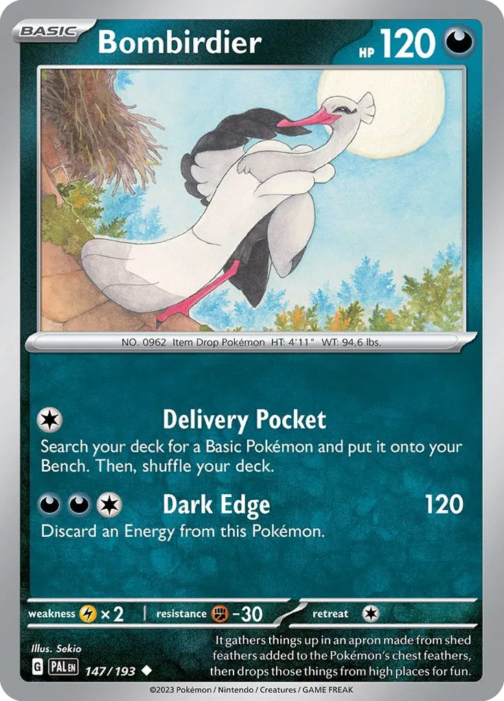 Bombirdier #147, Paldea Evolved