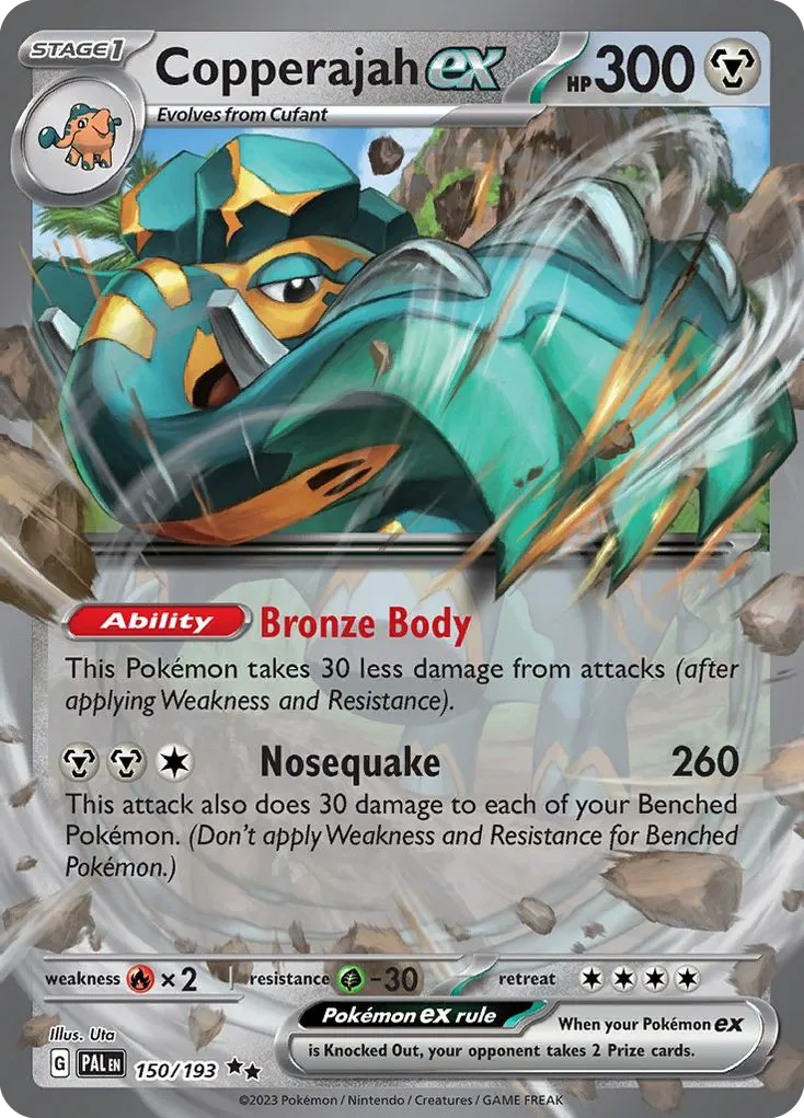 Copperajah ex #150, Paldea Evolved