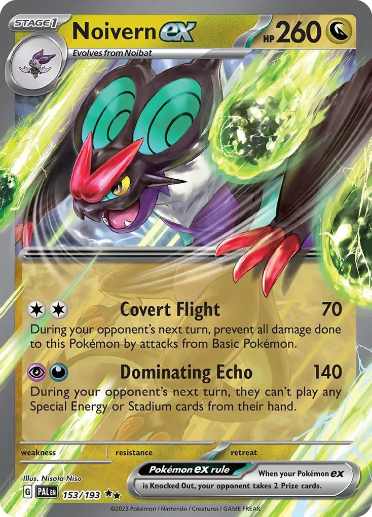 Noivern ex #153, Paldea Evolved