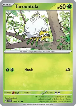 Tarountula #17, Reverse Holo