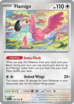 Flamigo #170, Reverse Holo