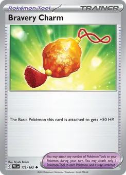 Bravery Charm #173, Reverse Holo