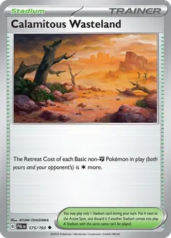 Calamitous Wasteland #175, Reverse Holo