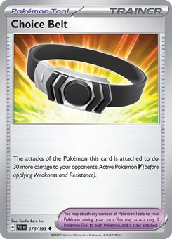 Choice Belt #176, Reverse Holo
